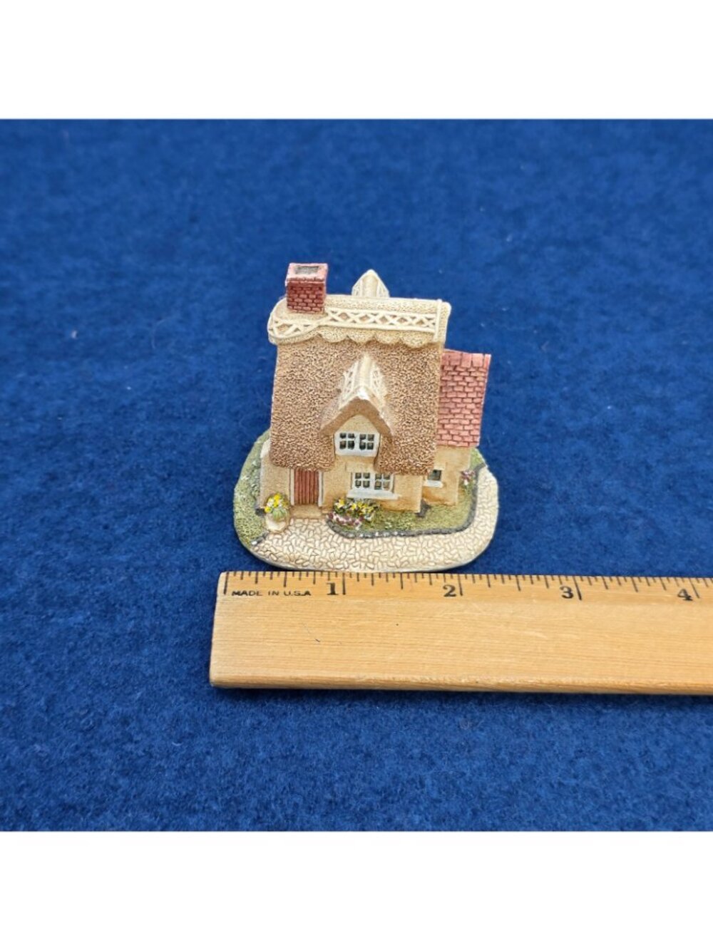 Lilliput Lane Cherry Cottage Vintage House Figurine 1990 England Countryside - Picture 5 of 6